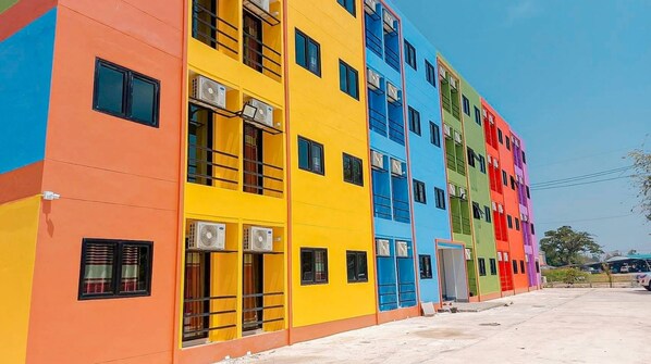 Façade de l’hébergement