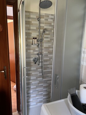 Combined shower/tub, bidet