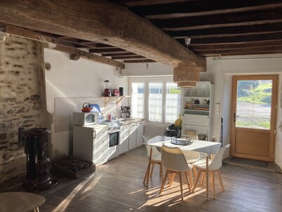 Country house on the edge of the Brocéliande forest