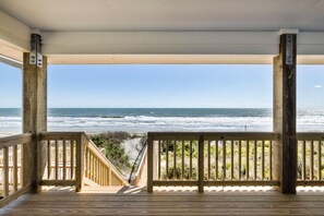 House, 5 Bedrooms | Balcony - The Beachcomber (Pine Knoll Shores)