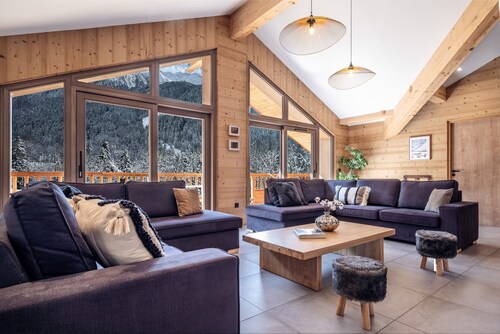Gustave 360 m²-18p - Sauna- Champagny La Plagne 600m from slopes- Linen included