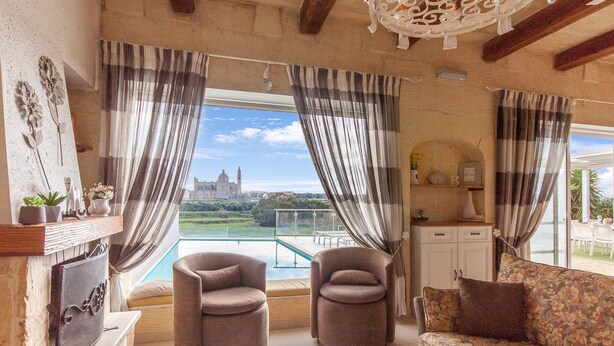 Unclassified image, 1 of 42, button - Twilight Gozitan Farmhouse With Pool (Ghasri)