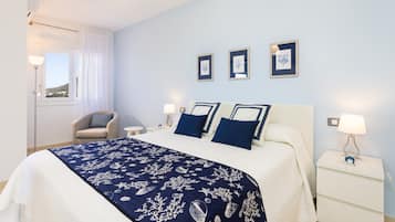 2 slaapkamers, een strijkplank/strijkijzer, gratis wifi, beddengoed