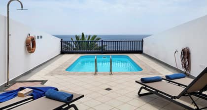 Villa 'Ajaches 23' with Sea View, Heated Pool, Balcony, A/C & Wi-Fi