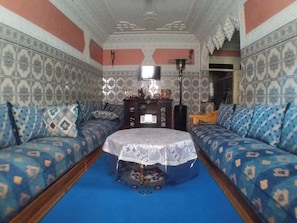Living room - House of Travelers in Marrakech (Marrakech)