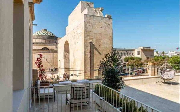 Loft, 1 Schlafzimmer, Balkon, Stadtblick | Balkon