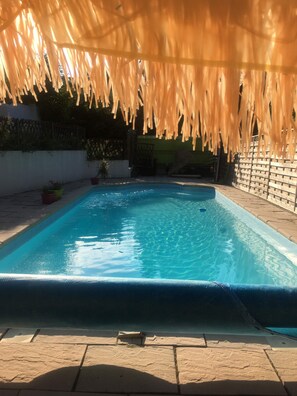 Outdoor pool - Large house near medieval town jacuzzi swimming pool (Cavanac)