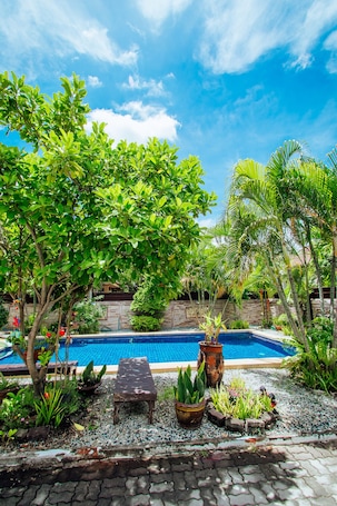 别墅, 3 间卧室, 吸烟房, 私人游泳池 | 泳池 | 室外游泳池