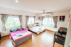 Villa, 3 Bedrooms, Smoking, Private Pool | 3 bedrooms, iron/ironing board, bed sheets - Private Residence Hosted by Sasithorn (Pattaya)