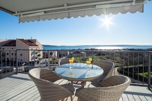 Appartement, 2 chambres, balcon, vue ville | Balcon