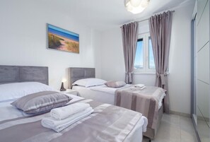 Apartment, 2 Schlafzimmer, Balkon, Stadtblick | 2 Schlafzimmer