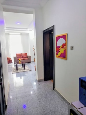 Apartment, 2 Bedrooms, Balcony | Living room