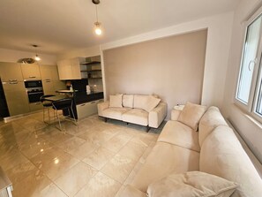 Appartamento, 1 camera da letto, fumatori, balcone | Area soggiorno