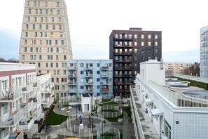 Lägenhet - 1 sovrum - balkong - utsikt mot trädgården | Utsikt från boendet