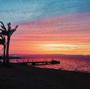 Private beach, scuba diving, snorkeling, water skiing