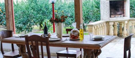 Restaurante al aire libre