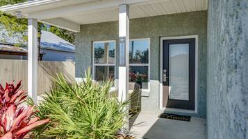 Voorkant van accommodatie