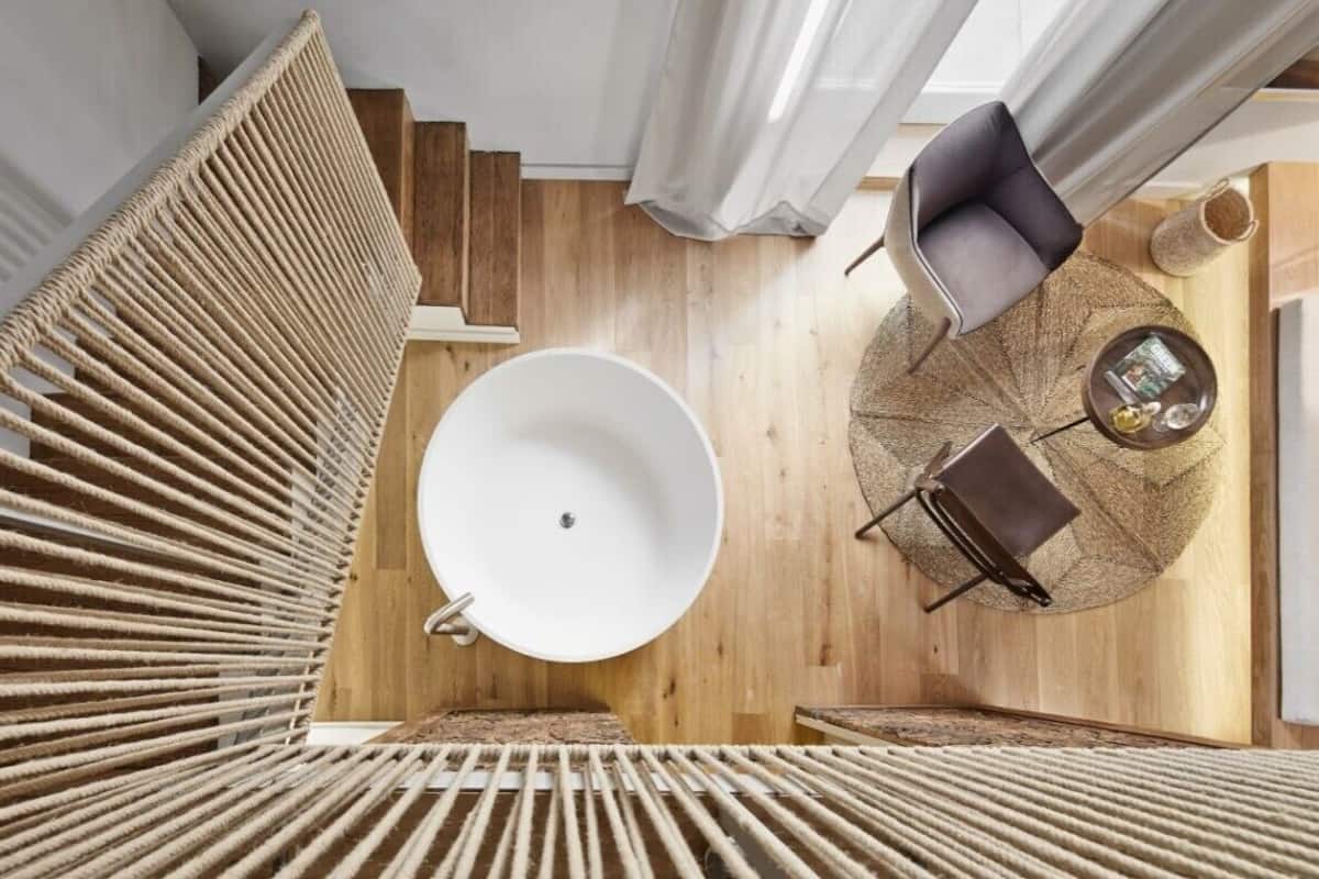 Joy - Junior Suite Duplex | Living area | LED TV