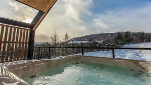 Utendørs boblebad