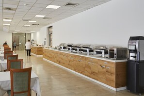 Daily buffet breakfast (EUR 15 per person)