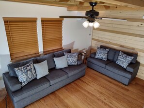 Smart TV, fireplace - Weekly discounts avail. Get away at this New house on Lovejoy Pond in Albion  (Albion)