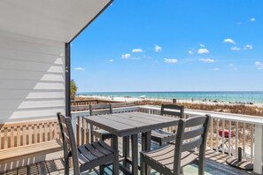 Townhome, 2 Bedrooms, Beachfront | Balcony - Beach House - Summer Reign By Panhandle Getaways (Panama City Beach)