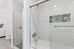 Townhome, 2 Bedrooms, Beachfront | Bathroom | Free toiletries, hair dryer, towels, soap - Beach House - Summer Reign By Panhandle Getaways (Panama City Beach)