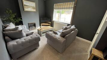 House | Living room | Fireplace