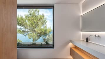 Blick von der Unterkunft