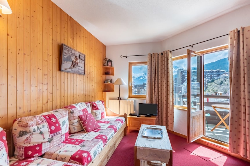 Bright Cocoon With Balcony And View On The Valley - Courchevel