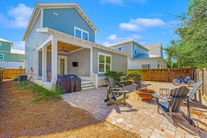 Maison, 4 chambres, vue établissement | Terrasse/Patio