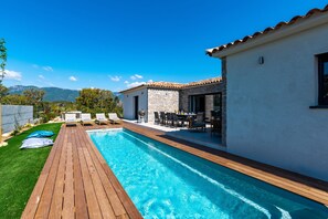A heated pool - Villa Asphodede - Five Bedroom House, Sleeps 10 (Lecci)