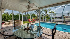 Et oppvarmet basseng