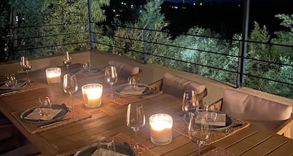 Villa neuve. Vue mer 180 degrés,6 ch en suite,piscine, pétanque,Golfe St Tropez.