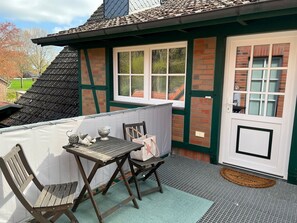 Outdoor dining - Vacation apartment 130sqm (Vierden)