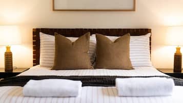 4 bedrooms, iron/ironing board, travel cot, WiFi