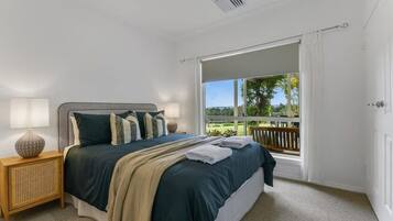 4 bedrooms, iron/ironing board, travel cot, WiFi