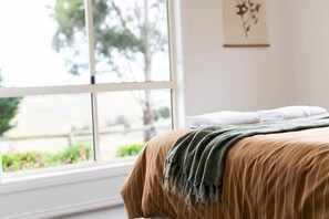 4 bedrooms, iron/ironing board, travel crib, WiFi