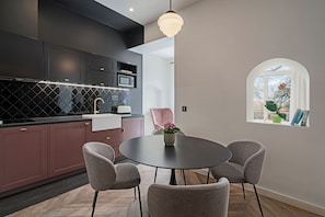 Ametista - One Bedroom Apartment | Eget kjøkken | Kjøleskap, mikrobølgeovn, kokeplater og oppvaskmaskin