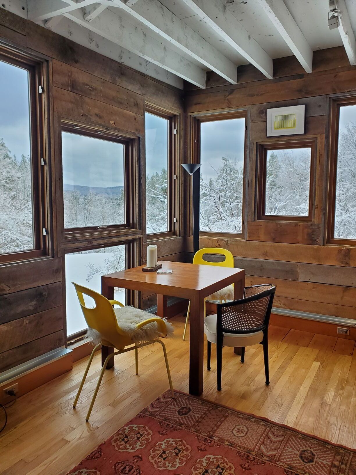 Vista desde la propiedad