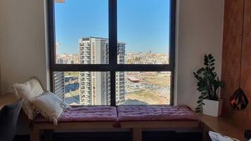 1 camera, una cassaforte in camera, una scrivania, ferro/asse da stiro