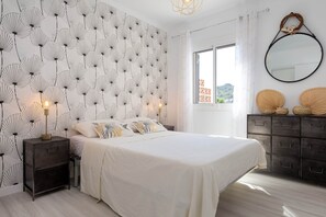 2 slaapkamers, een strijkplank/strijkijzer