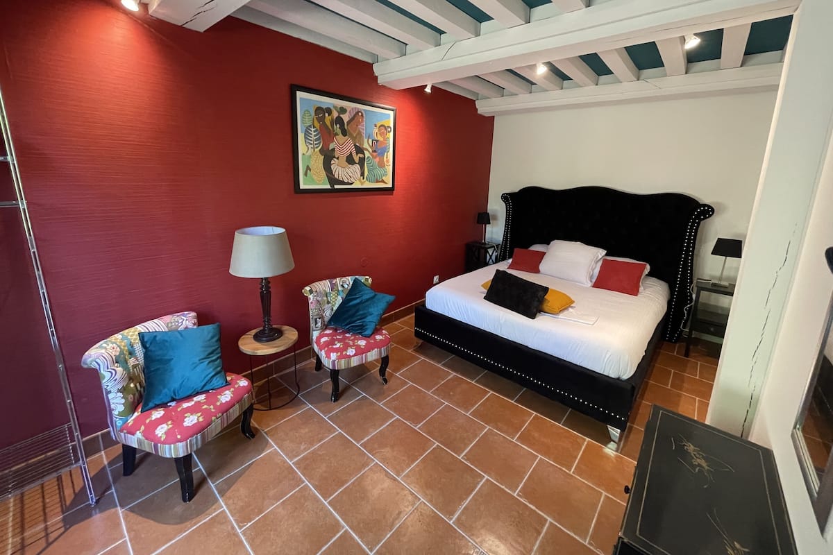 Premium bedding, memory-foam beds, individually decorated