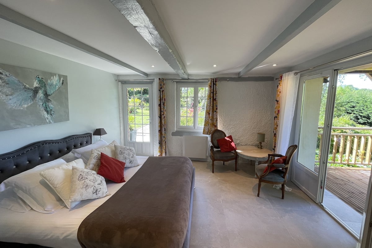 Premium bedding, memory-foam beds, individually decorated
