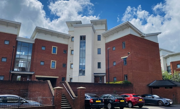 Façade de l’hébergement