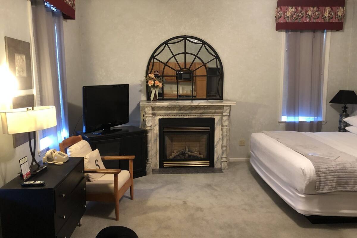 fireplace