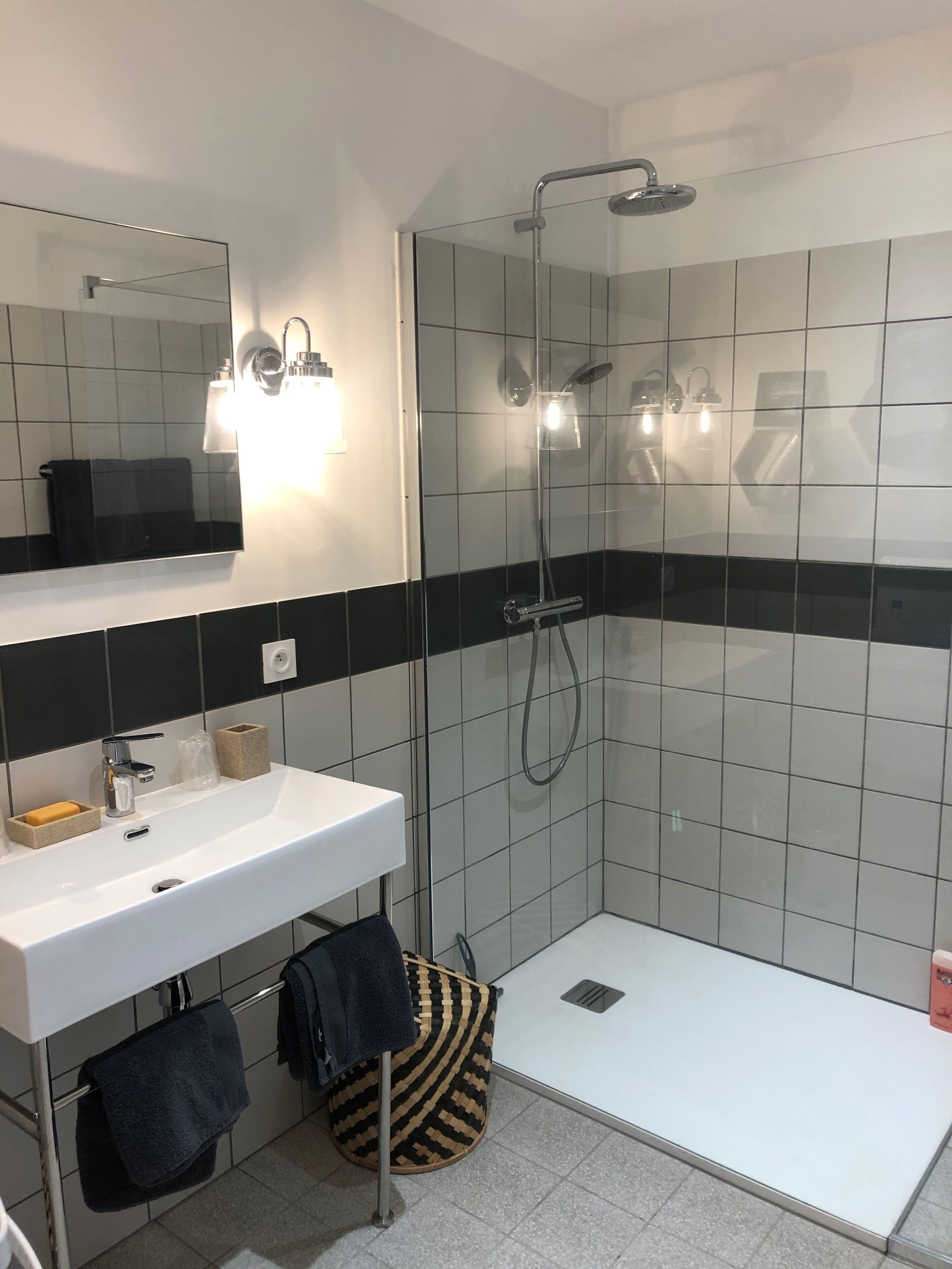 Cottage, salle de bains attenante, vue jardin | Salle de bain