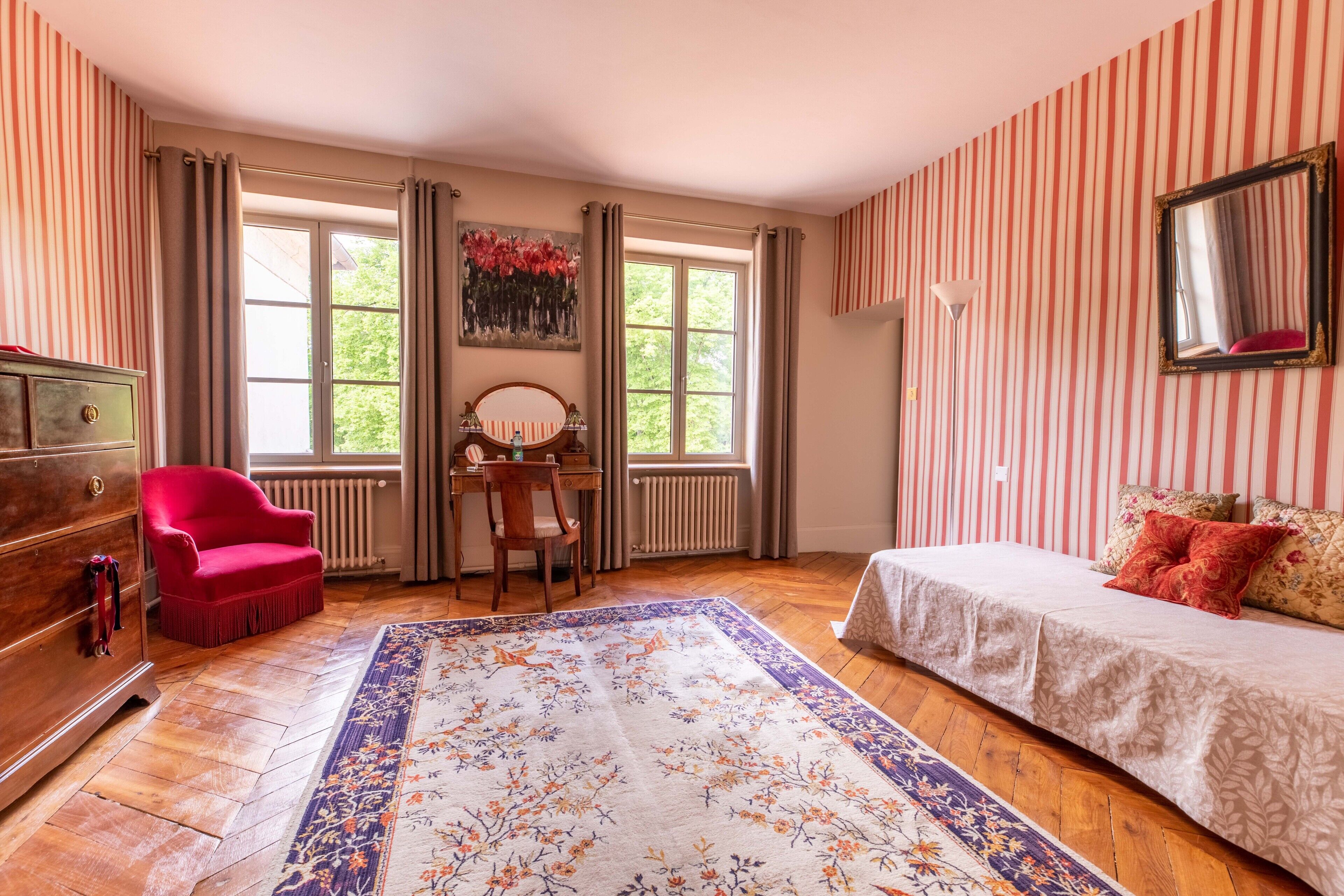 Executive-Suite, mit Bad, Gartenblick (Suite St Yorre)