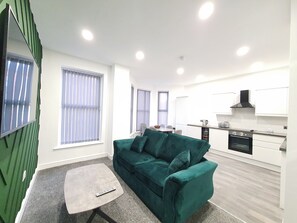 Deluxe-Apartment, eigenes Bad (Apartment 2) | Lounge