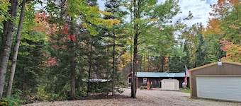 Cabin tucked into the woods! Trail access for ATV/UTV & snowmobiles.